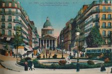 The Panthéon and the Rue Soufflot, Paris, c1920