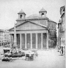 The Pantheon, Rome, Italy, late 19th century