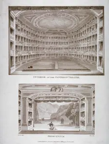 The Pantheon Theatre, Oxford Street, Westminster, London, 1815. Artist: William Wise