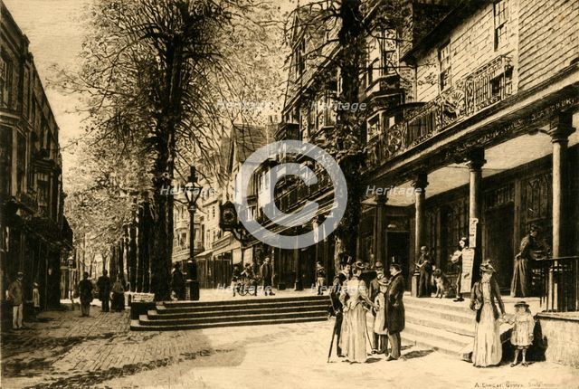 "The Pantiles", Tunbridge Wells', 1898. Creator: Unknown.