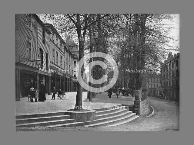 The Pantiles, Tunbridge Wells c1900. Artist: Carl Norman.
