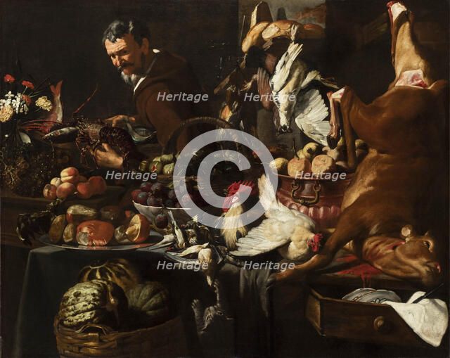 The pantry, First half of the 17th century. Creator: Legi (Liegi), Giacomo (around 1600-1640/45).