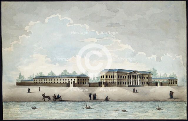 'The Pashkov House in Moscow', 1800s.  Artist: Antonio Canoppi