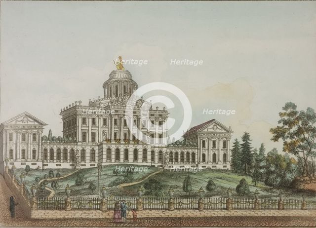 The Pashkov House in Moscow, Between 1792 and 1820.