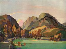 The Pass of Aberglaslyn c1927. Artist: William Alison Martin