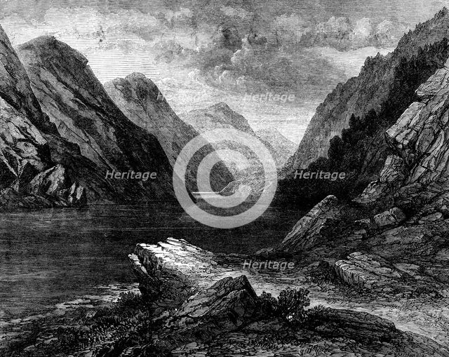 The Pass of Awe, Argyleshire, 1871. Creator: J Greenaway.