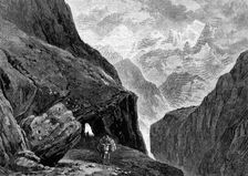 The Pass of St. Gothard, from Turner's "Liber Studiorum", 1880. Creator: Unknown