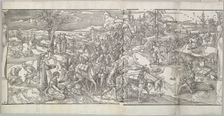 The Passage of a Caravan from the frieze Ces Moeurs et fachons de faire de Turcz (Customs ..., 1553. Creator: Unknown