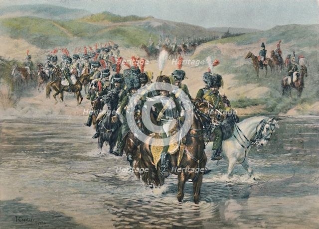 'The Passage of the Ford', 1896. Artist: Unknown.