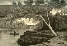 The Passaic, Below Little Falls 1874. Creator: John J. Harley