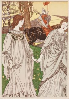 The Passer-By (Le Passant), 1897. Creator: Robert Engels (British, 1855-1926)