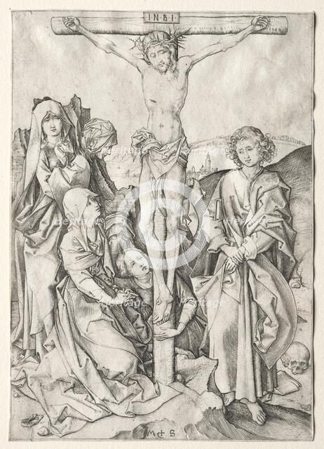 The Passion: Christ on the Cross. Creator: Martin Schongauer (German, c.1450-1491).