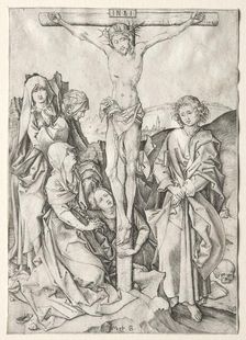 The Passion: Christ on the Cross. Creator: Martin Schongauer (German, c.1450-1491)