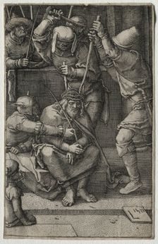 The Passion: Christ Crowned with Thorns, 1521. Creator: Lucas van Leyden (Dutch, 1494-1533)