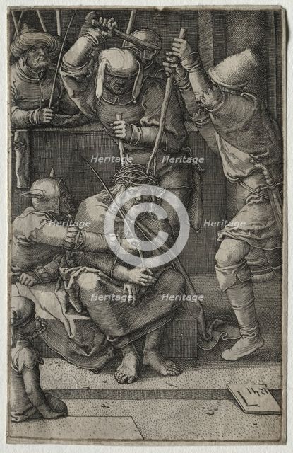 The Passion: Christ Crowned with Thorns, 1521. Creator: Lucas van Leyden (Dutch, 1494-1533).
