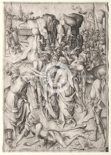 The Passion: Christ Taken Captive. Creator: Israhel van Meckenem (German, c. 1440-1503).