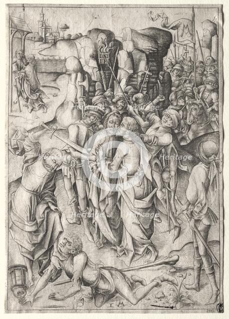 The Passion: Christ Taken Captive. Creator: Israhel van Meckenem (German, c. 1440-1503).