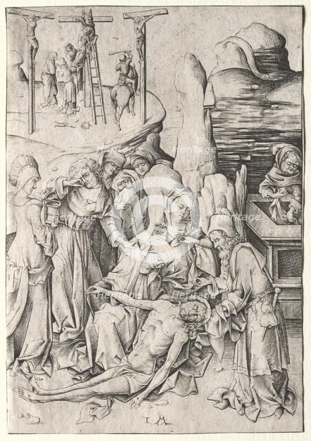 The Passion: Descent from the Cross. Creator: Israhel van Meckenem (German, c. 1440-1503).