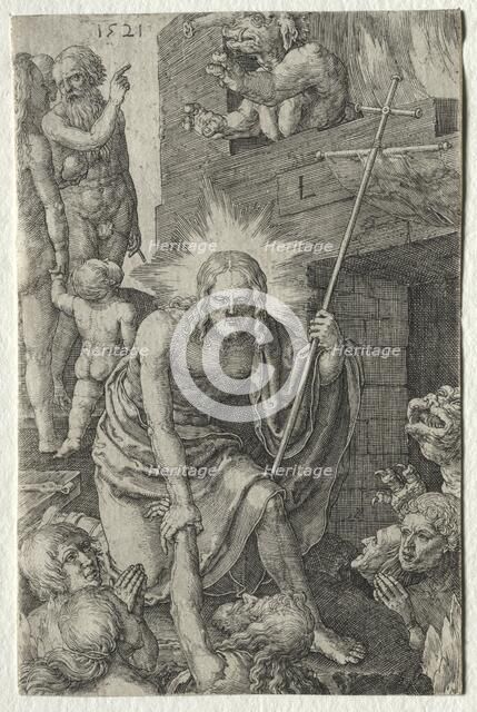 The Passion: Descent into Limbo, 1521. Creator: Lucas van Leyden (Dutch, 1494-1533).