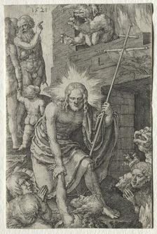 The Passion: Descent into Limbo, 1521. Creator: Lucas van Leyden (Dutch, 1494-1533)