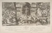 The Passion for Gambling.n.d. Creator: Claude Gillot