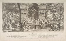 The Passion for Gambling.n.d. Creator: Claude Gillot