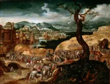 The Passion of Christ early 16th century. Artist: Joachim Patinir