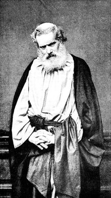 The Passion Play at Ober-Ammergau in Bavaria: Petrus (Jacob Hett), 1890. Creator: Unknown