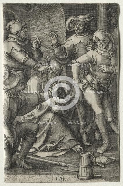 The Passion: The Mocking of Christ, 1521. Creator: Lucas van Leyden (Dutch, 1494-1533).