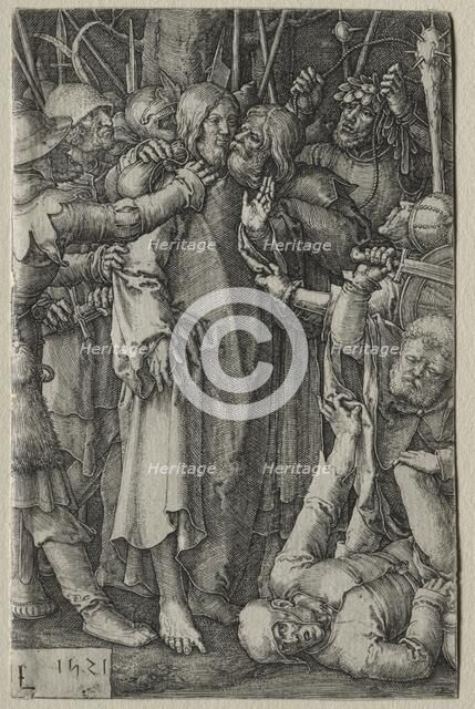 The Passion: The Capture of Jesus, 1521. Creator: Lucas van Leyden (Dutch, 1494-1533).
