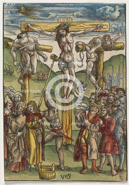 The Passion: The Crucifixion, before 1508. Creator: Urs I Graf (Swiss, c. 1485-1527/29).