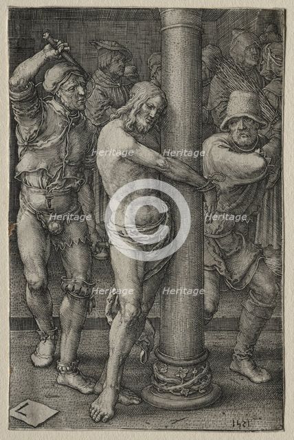 The Passion: The Flagellation, 1521. Creator: Lucas van Leyden (Dutch, 1494-1533).