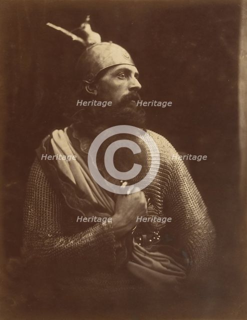 The Passing of King Arthur, 1874. Creator: Julia Margaret Cameron.