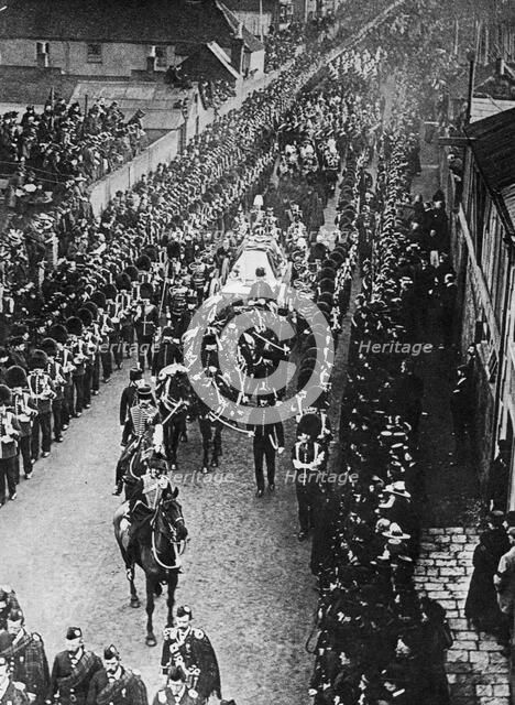 The passing of Queen Victoria, 1901 (1937). Artist: Elliott & Fry