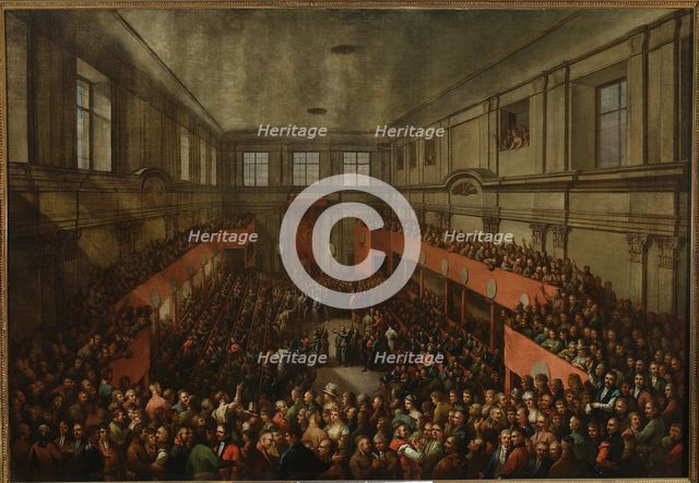 The Passing of the 3rd of May Constitution, 1791.