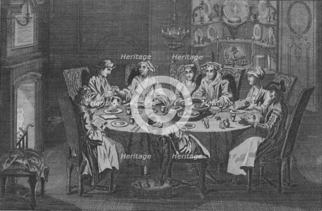'The Passover of the Portuguese Jews', c1730s. Creator: Unknown.
