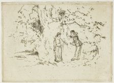 The Pastoral Play, 1888. Creator: Theodore Roussel