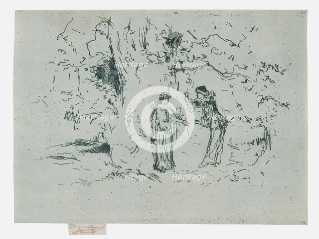 The Pastoral Play, 1888. Creator: Theodore Roussel.