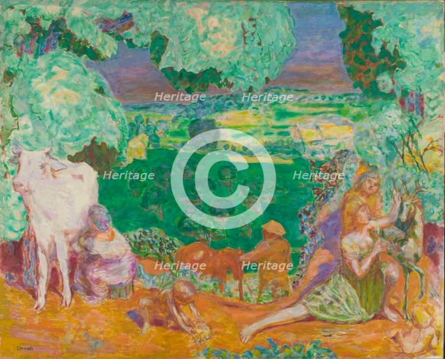 The Pastoral Symphony, 1916-1920. Creator: Pierre Bonnard.