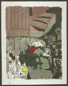 The Pastry Shop, plate ten from Landscapes and Interiors, 1899. Creator: Edouard Vuillard