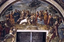 The Parnassus, from the Stanza delle Segnatura 1510-1511. Artist: Raphael