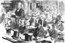 'The Parnell Commission at the Royal Courts of Justice; The opening speech by the Attorney-General( Creator: Unknown