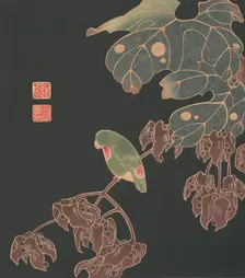 The Paroquet, ca. 1900. Creator: Ito Jakuchu