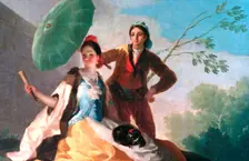 The Parosol 1777. Artist: Francisco Goya