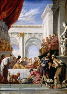 The Parable of Lazarus and the Rich Man, 1618/1628. Creator: Unknown