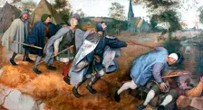 The Parable of the Blind 1568. Artist: Pieter Bruegel the Elder