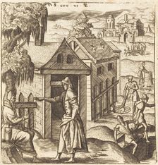 The Parable of the Blind Man, probably c. 1576/1580. Creator: Leonard Gaultier