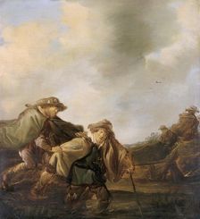 The parable of the blind c1630-1652. Artist: Benjamin Gerritz Cuyp