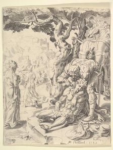 The Parable of the Good Samaritan, 1549. Creator: Dirck Volkertsen Coornhert