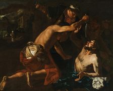 The parable of the Good Samaritan, c. 1630-1631. Creator: Stomer, Matthias (ca.1600-after 1650)